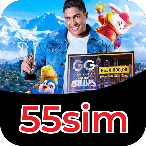 Catálogo slots 55sim mostrando top jogos Gates Olympus Sweet Bonanza Fortune Tiger Big Bass volatilidade RTP
